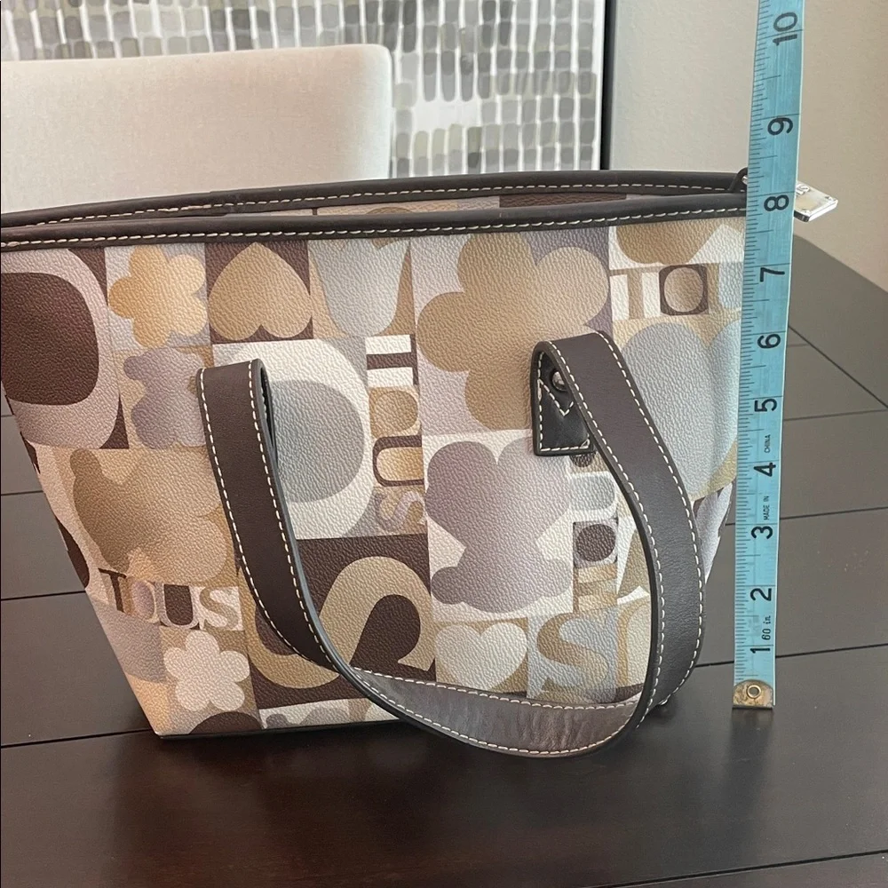 Tous Women's Beige and Brown Patterned Tote Bag - Picture 5 of 8